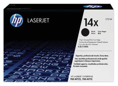 HP Toner 14X Origineel Zwart 17500 bladzijden CF214X