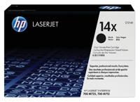 HP Toner 14X Origineel Zwart 17500 bladzijden CF214X - thumbnail