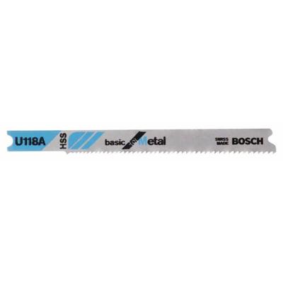 Bosch Accessoires Decoupeerzaagblad U 118 A Basic for Metal 3st