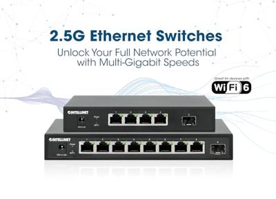 Intellinet 562058 562058 Netwerk switch 2.5 GBit/s Intellinet 562058 562058 Netwerk switch 2.5 GBit/s