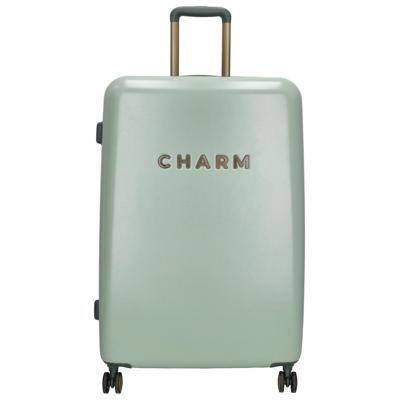 Charm London Travel Trolley L LIGHT GREEN