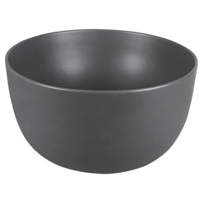 Differnz Tulip waskom keramiek 40 x 24 cm mat donkergrijs Differnz Tulip waskom keramiek 40 x 24 cm mat donkergrijs