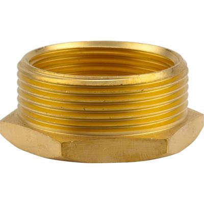 GARDENA 07273-20 Messing Schroefdraadverloopnippel 47,81 mm (1 1/2) buitendraad, 39,0 mm (1 1/4) binnendraad