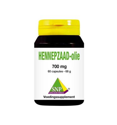 SNP Hennepzaad olie 60 Capsules SNP Hennepzaad olie 60 Capsules
