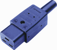 Martin Kaiser 763/sw/C Apparaatstekker (koud) 763 Bus, recht Totaal aantal polen: 2 + PE 16 A Zwart 1 stuk(s) - thumbnail