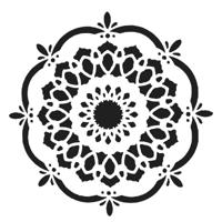 The Crafter's Workshop • sjabloon handcut blossom 15,2x15,2cm - thumbnail