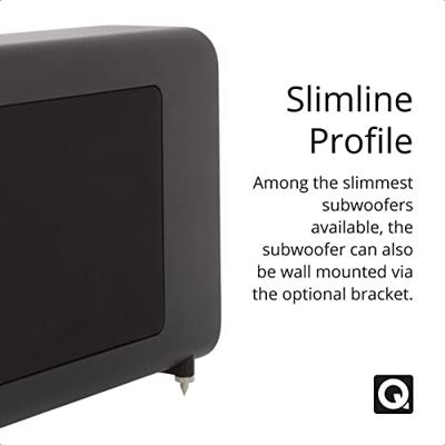 Q Acoustics 3060S matzwart - subwoofer