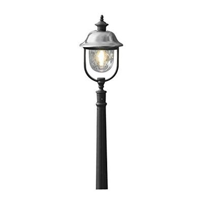 KonstSmide Staande buitenlampParma 125cm rvs met zwart - 7242-000 - thumbnail