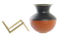 Vaas DKD Home Decor Multicolour Metaal Modern 18 x 18 x 21 cm - thumbnail