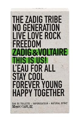 Zadig & Voltaire This is Us! L'Eau For All Eau de toilette Spray 50ml