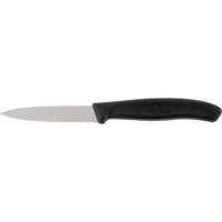 Victorinox schilmesje gekarteld zwart - thumbnail