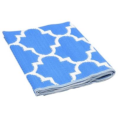 Buitenkleed 190x290 cm polypropeen blauw