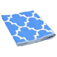 Buitenkleed 190x290 cm polypropeen blauw - thumbnail