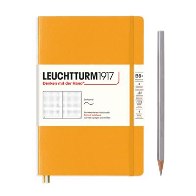 Leuchtturm Rising Sun, Softcover, Paperback (B6+), 123 p., dotted
