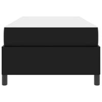Bedframe met matras met matras Zwart 80 x 200 cm Kunstleer - thumbnail