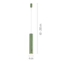 Just Light ATTACH 18281-43 LED-hanglamp LED LED vast ingebouwd 3 W Groen - thumbnail