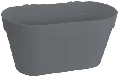 Elho Pot loft urban wall duo 28cm antraciet Elho Pot loft urban wall duo 28cm antraciet