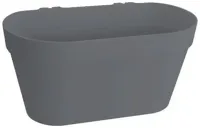 Elho Pot loft urban wall duo 28cm antraciet - thumbnail