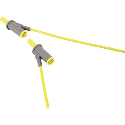VOLTCRAFT MSB-501 Veiligheidsmeetsnoer Banaanstekker 4 mm Banaanstekker 4 mm 1.50 m Geel 1 stuk(s) VOLTCRAFT MSB-501 Veiligheidsmeetsnoer Banaanstekker 4 mm Banaanstekker 4 mm 1.50 m Geel 1 stuk(s)