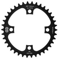 Shimano Kmc tandwiel 38t, aluminium 1/2x1/.bcd 104mm. kettinglijn 3.0mm single speed - thumbnail