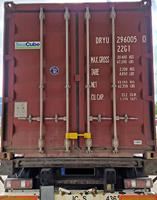 IWH 019801 Containerslot, Diefstalbescherming Geel - thumbnail