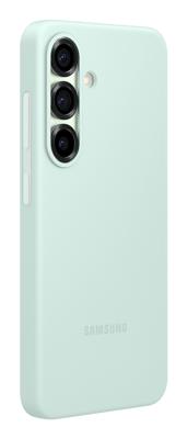 Samsung Silicone Silicon Case Samsung Galaxy S25 Mint Stootbestendig