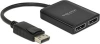 DeLOCK 87768 video splitter DisplayPort 2x DisplayPort - thumbnail