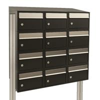 Stoer! Brickset 3-Breed, 4-Hoog Met Dak Op Statief Zwart - 40215070_3x4ds - thumbnail