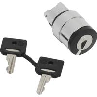 Schneider Electric ZB4BG410 ZB4BG410 (Ø) 22 mm Chroom, Zwart 1 stuk(s) - thumbnail