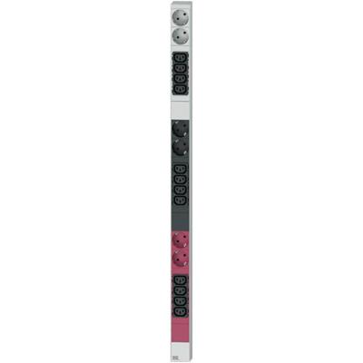 Bachmann 800.0109 19 inch Stekkerdoos voor patchkast 1 HE Apparaatcontactdoos C13 10A, Geaarde contactdoos Meerdere kleuren Bachmann 800.0109 19 inch Stekkerdoos voor patchkast 1 HE Apparaatcontactdoos C13 10A, Geaarde contactdoos Meerdere kleuren