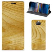 Sony Xperia 10 Book | Wallet Case | Licht Hout - thumbnail