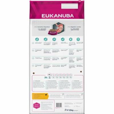 Eukanuba Daily Care Adult Sensitive Digestion - Droog hondenvoer - 12 kg