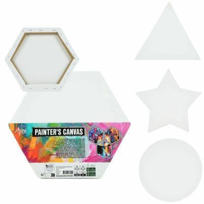 Creative Artist (r) canvas doek 30 cm 4 assorti b-keus | 24 stuks