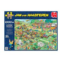 Jumbo legpuzzel Jan van Haasteren Grasmaaierrace 1000 stukjes - thumbnail