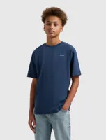 Ballin Amsterdam Coral Overload T-Shirt Kids Donkerblauw - Maat 164 - Kleur: Donkerblauw | Soccerfanshop - thumbnail