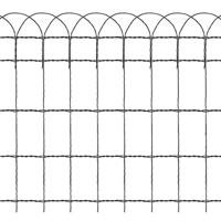 Borderafscheiding 25x0,65 m gepoedercoat ijzer - thumbnail
