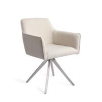 Jesper Home Eetkamerstoel 'Hofu' Turn Steel, Draaibaar, kleur Enoki - thumbnail