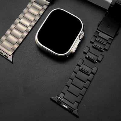 Titanium band - Space grey - Geschikt voor Apple watch 38mm / 40mm / 41mm / 42mm