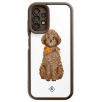 Samsung Galaxy A13 4G bruine case - Labradoodle - thumbnail