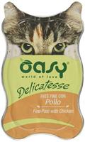 OASY Delicatesse Fine paté with Chicken - nat kattenvoer - 85g - thumbnail
