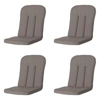 Carlo / Calvia Rib Liver 100 cm x 48 cm (4 stuks) Madison - Madison - thumbnail