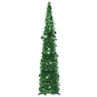 VidaXL Kunstkerstboom pop-up 120 cm pet groen - thumbnail