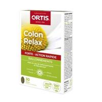 Ortis Colon Relax Forte Opgeblazen Gevoel en Winderigheid 30 Tabletten - thumbnail
