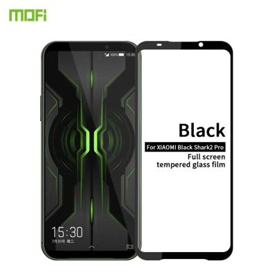 MOFI 9H 2.5 D volledig scherm gehard glas film voor Xiaomi Black shark2 Pro (zwart) MOFI 9H 2.5 D volledig scherm gehard glas film voor Xiaomi Black shark2 Pro (zwart)