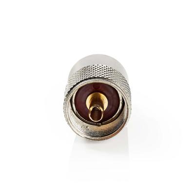 Nedis CSVC43900ME Pl259-connector Mannelijk Voor Rg58 Coaxkabels 25 Stuks Metaal