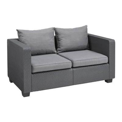 Salta 2-zits lounge tuinbank antraciet