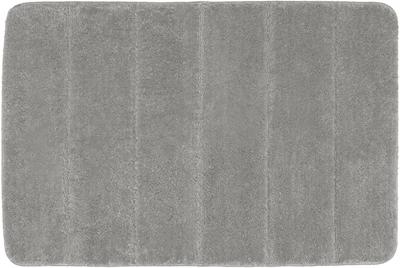 Wenko Badmat Steps 60 X 90 Cm Polyester Grijs Wenko Badmat Steps 60 X 90 Cm Polyester Grijs