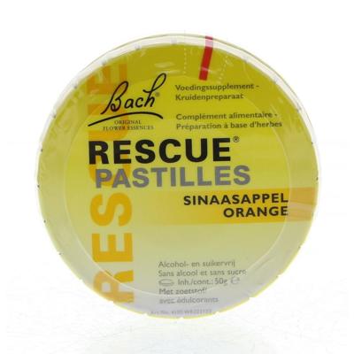 Bach Rescue Pastilles Sinaasappel 50gr