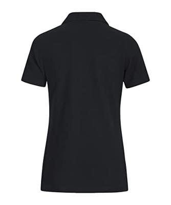 JAKO 6365D Polo Base Dames - Zwart - 34