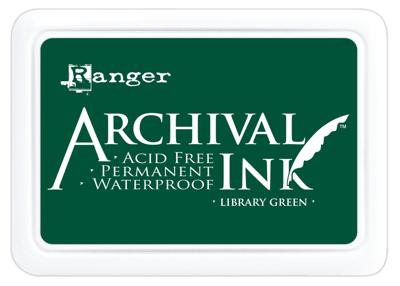Ranger Ink Ranger • archival ink pad library green
